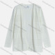 Wholesale Women's Wool Striped Plain Long Sleeve Open Front Cardigan WC212# White Clothing Wholesale Market Liuhua