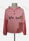 Wholesale Women's Casual Hooded Long Sleeve Button Front Hoodies - Liuhuamall