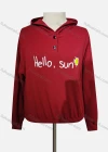 Wholesale Women's Casual Hooded Long Sleeve Button Front Hoodies - Liuhuamall