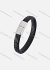 Wholesale Genuine Leather Stainless Steel Magnetic Buckle Bracelet SP0408# - Liuhuamall