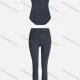 Wholesale Women's Sporty Breathable Mesh Quick Dry Letter Tank Top & Seamless Leggings 2 Piece Yoga Workout Outfits 1006#&1017# 3# Clothing Wholesale Market Liuhua