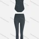 Wholesale Women's Sporty Breathable Mesh Quick Dry Plain Tank Top & Seamless Leggings 2 Piece Yoga Workout Outfits 1009#&1016# 3# Clothing Wholesale Market Liuhua