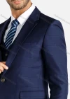 Wholesale Men's Button Blazer&Vest&Suit Pants 3-Piece Plaid Suit Sets - Liuhuamall