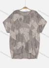 Wholesale Women's Casual Colorblock Short Sleeve Drop Shoulder Tee - Liuhuamall