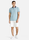 Wholesale Men's Contrast Short Sleeve Polo Shirt - Liuhuamall