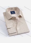 Wholesale Men's Bussiness Collared Long Sleeve Button Down Allover Print Dress Shirts - Liuhuamall