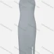 Wholesale Women's Sexy Double Spaghetti Strap Plain Bodycon Dress 36# Clothing Wholesale Market Liuhua