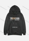 Wholesale Men's Autumn Oversized Letter Print Kangaroo Pocket Drawstring Hoodie - Liuhuamall