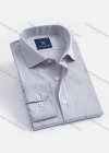 Wholesale Men's Formal Striped Collared Long Sleeve Button Down Shirt - Liuhuamall