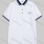 Wholesale Men's Casual Short Sleeve Plain Labelled Polo Shirt A01# preview