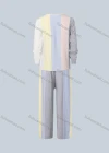 Wholesale Women's Round Neck Colorblock Sweater&Dual Pockets Pant 2 Pieces Set 2289C-9642# - Liuhuamall