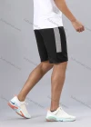 Wholesale Men's Letter Graphic Athletic Workout Breathable Elastic Waist Shorts Y7147# - Liuhuamall
