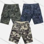 Wholesale Men's Casual Camouflage Flap Pockets Drawstring Cargo Shorts 8991# preview