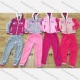 Wholesale Girls Casual Fuzzy Hooded Zipper Jacket & Sweatpants 2-piece Set 8820# 1# Clothing Wholesale Market Liuhua