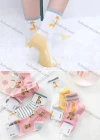 Wholesale Girls Lovely Animal Graphic Crew Ankle Socks - Liuhuamall