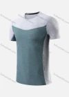 Wholesale Men's Quick Dry Comfy Sttiching Color Hot Stamping Letters Workout T-Shirt 8721# - Liuhuamall