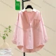 Wholesale 100% Cotton Long Sleeve shirt Pink Pearl Clothing Wholesale Market Liuhua