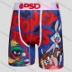 Wholesale Men's Looney Tunes Boxer Shorts Wholesale - Bugs Bunny Daffy Duck Print, Blue Cotton Stretch Comfort Fit White Clothing Wholesale Market Liuhua