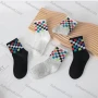 Wholesale Kid's Plaid Print Print Cotton Socks preview