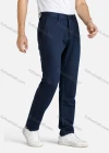 Wholesale Men's Casual Straight Leg Zipper Fly Plain Long Pants - Liuhuamall