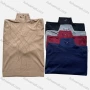 Wholesale Men's Casual Plain Geometric Print Stand Collar Zip Long Sleeve Knit Sweater preview