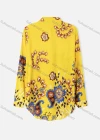 Wholesale Women's Plus Size Fashion Long Sleeve Button Down Floral & Paisley Print Shirt - Liuhuamall