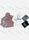 Wholesale Men's Casual Letter Print Drawstring Round Neck Long Sleeve Hoodie - Liuhuamall