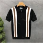 Wholesale Oscar factory business men's cropped polo shirt is comfortable and breathable. preview