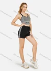 Wholesale Women's Sports Quick-Drying Beauty Back Crop Tank Top With Shorts 2 Piece Set - Liuhuamall