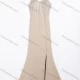 Wholesale Women's Evening Glamorous Rhinestone Sweetheart Neck Spaghetti Strap Mermaid Maxi Dress #23003 Apricot Clothing Wholesale Market Liuhua