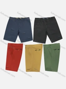 Wholesale Men's Casual Plain Pockets Shorts, LIUHUA CLOTHING WHOLESALE