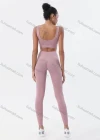 Wholesale Women's Seamless Smooth Bra and Yoga Pants Set - Liuhuamall