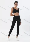 Wholesale Women's Seamless Smooth Bra and Yoga Pants Set - Liuhuamall