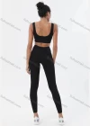 Wholesale Women's Seamless Smooth Bra and Yoga Pants Set - Liuhuamall