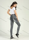 Wholesale Women's High Waist Stretch Washed Skinny Jeans - Liuhuamall