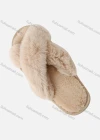 Wholesale Women's Plain Fluff Sandal - Liuhuamall