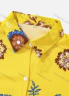 Wholesale Women's Plus Size Fashion Long Sleeve Button Down Floral & Paisley Print Shirt - Liuhuamall