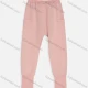 Wholesale Kid's Sporty Plain Elastic Waist Patch Pockets Knit Jogger MB20BKZ363# Pink Clothing Wholesale Market Liuhua