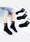 Wholesale Kid's Various Print Cotton Socks - Liuhuamall