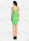 Wholesale Women's Sexy Scoop Neck Metal Decor Plain Slim Fit Casual Cami Mini Dress 2271# - Liuhuamall