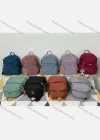 Wholesale Women's Casual Nylon Plain Backpack For School With Multiple Compartments - Liuhuamall