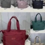 Wholesale Women's Casual Nylon Plain Portable Shoulder Bag With Multiple Compartments preview