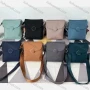 Wholesale Women's Casual Nylon Plain Snap Button Waist Bag With Multiple Compartments preview