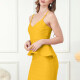 Women's Elegant Straps Layered Wrap Short Cami Dress T247# Clothing Wholesale Market -LIUHUA