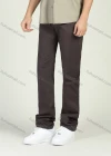 Wholesale Men's Casual Plain Straight Leg Trousers - Liuhuamall