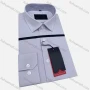 Wholesale Men's Casual Collared Long Sleeve Plain 100%Cotton Shirt preview