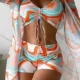 Wholesale Women's Vacation Adjustable Spaghetti Strap Bra & Trunk 2 Piece Bikini Swimsuit 2# Clothing Wholesale Market Liuhua