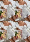 Wholesale Women's Sexy Sweetheart Neck Short Sleeve Tie Front Floral Print Shirred Bodycon Short Dress AY100# - Liuhuamall