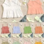 Wholesale Women's Casual V Neck Spaghetti Strap Ruffle Hem Cami Top AY220# preview