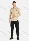 Wholesale Men's Casual Lightweight Plain Long Sleeve Zipper Jacket - Liuhuamall